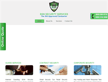 Tablet Screenshot of bgnsecurity.co.uk